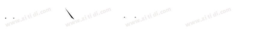 ZW SeasideResortNF字体转换
